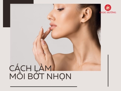 Các cách làm môi bớt nhọn đơn giản, hiệu quả ngay tại nhà