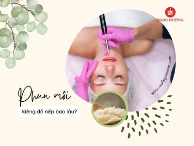 Phun môi kiêng đồ nếp bao lâu để môi lên màu đẹp nhất