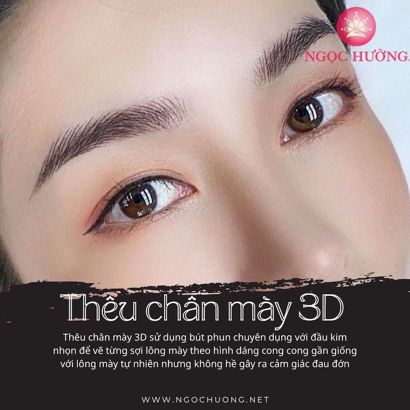 Với thêu chân mày 3D, bạn sẽ có đôi chân mày đẹp tự nhiên và không bị lem trong suốt nhiều năm tới. Hãy xem hình ảnh cùng chuyên gia thêu để hiểu thêm về kỹ thuật và kết quả thật sự ấn tượng.