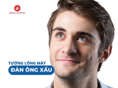 Tướng lông mày đàn ông xấu và cách khắc phục
