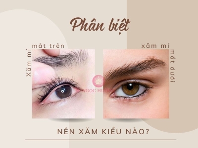 Xăm Mí Mắt Trên Và Dưới? Nên Phun Mí Kiểu Nào?