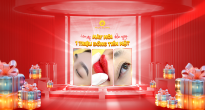 TẶNG NGAY 1 TRIỆU TIỀN MẶT KHI LÀM ĐẸP MÀY MÔI TẠI NGỌC HƯỜNG