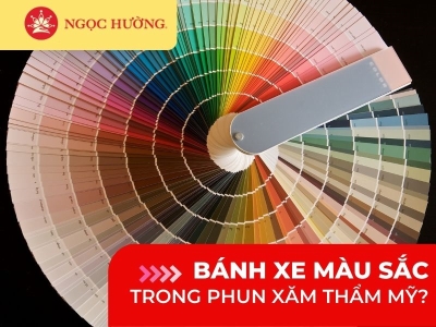 Tất tần tật thông tin về bánh xe màu sắc trong phun xăm