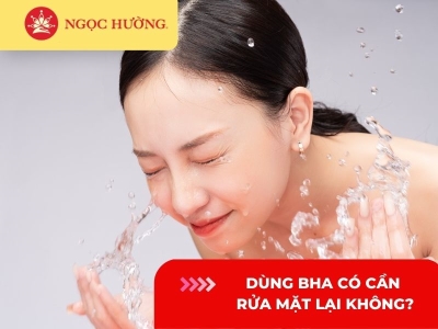 [Giải đáp] Dùng BHA có cần rửa mặt lại không? Cách sử dụng BHA hiệu quả