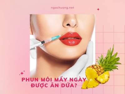 Lợi ích mà quả dứa mang lại sau phun xăm môi