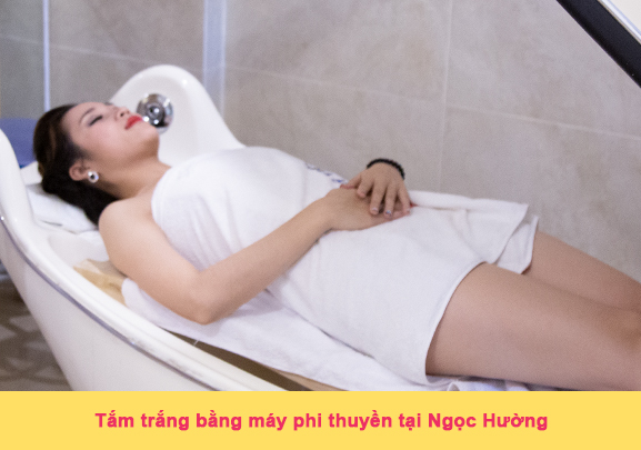 tắm trắng máy phi thuyền