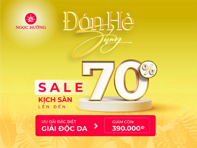 ĐÓN HÈ SANG - SALE KỊCH SÀN LÊN ĐẾN 70%