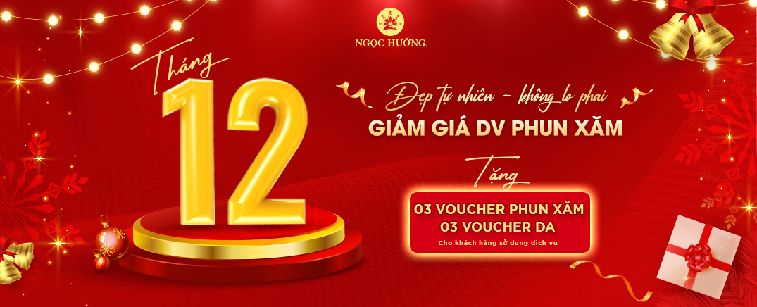 ✨ Tháng 12 Rực Rỡ - Ngàn Ưu Đãi Phun Xăm Và Chăm Sóc Sắc Đẹp Chờ Đón Bạn! ✨